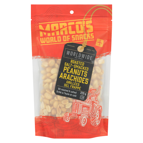 Marco's World Of Snacks Peanuts Roasted Salt-Smacked