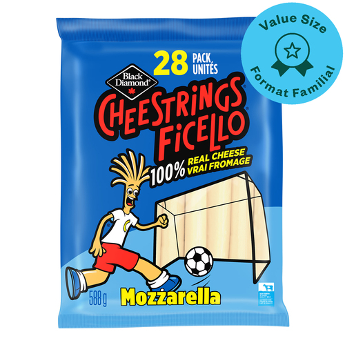 Black Diamond Cheestrings Mozzarella