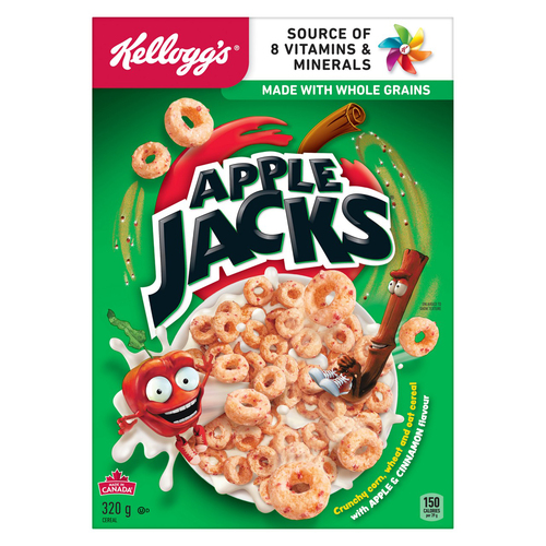 Buy Kellogg's Cereal Apple Jacks Apple & Cinnamon 320 g | Thrifty