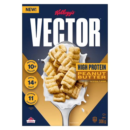 Kellogg's Vector Cereal Peanut Butter