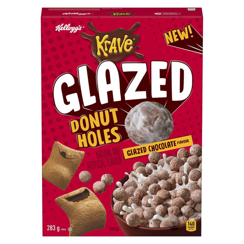Kellogg's Krave Cereal Glazed Donut Holes