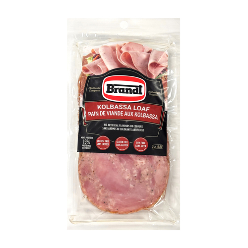 Brandt Gluten-Free Deli Sliced Meat Loaf Kolbassa