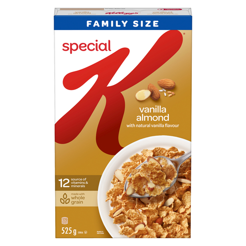 Kellogg's Special K Cereal Vanilla Almond 525 g