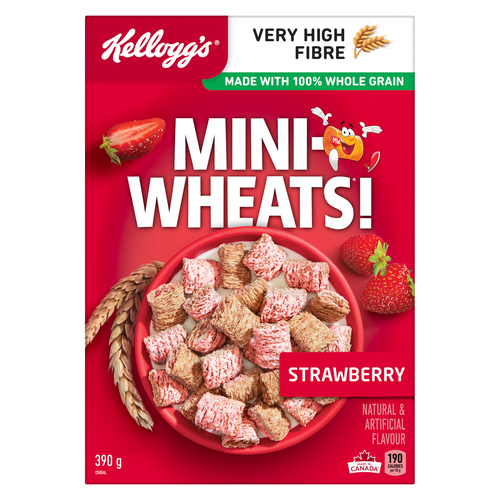 Kellogg's Mini Wheats Cereal Blueberry