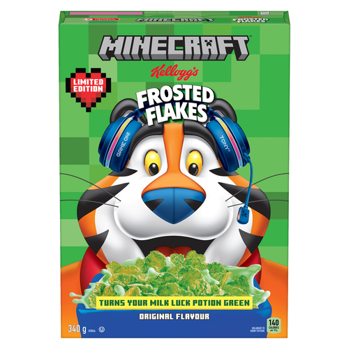 Frosted Flakes Minecraft Cereal
