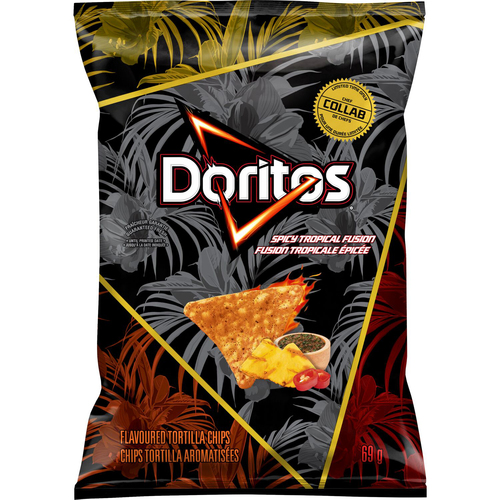Buy Doritos Tortilla Chips Spicy Tropical Fusion Flavoured 69 g
