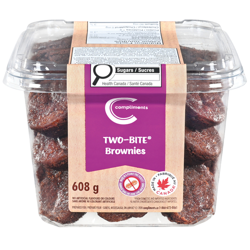Buy Compliments Two-Bite Brownie 319 g | FreshCo