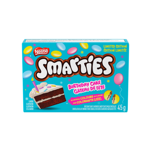 Nestlé Smarties Milk Chocolate Birthday Cake 45 g