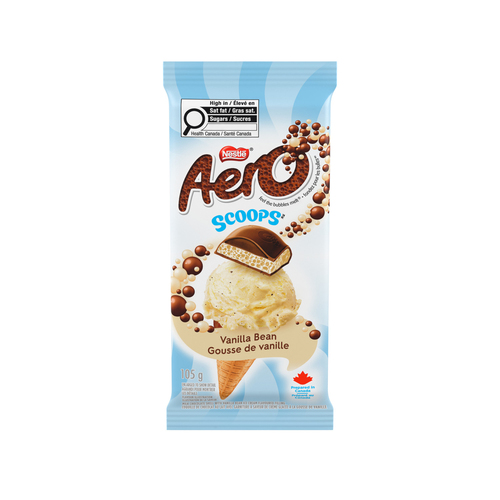 Nestlé Aero Chocolate Bar Vanilla Bean