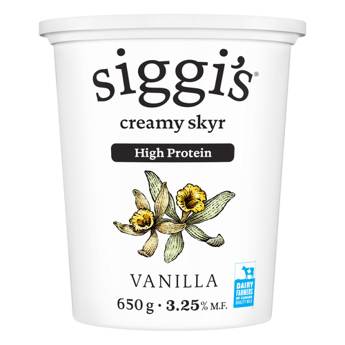 Siggi's 3.25% Skyr Yogurt Vanilla 650 g