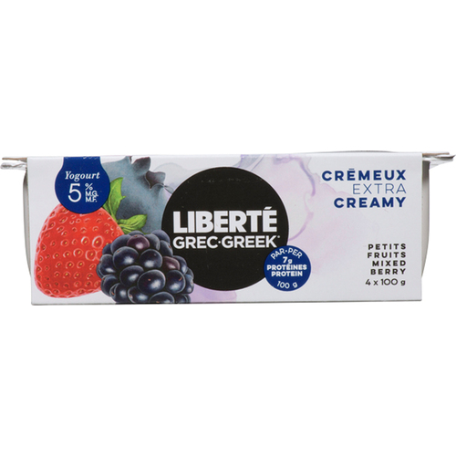 Liberte 5% Greek Yogurt Mixed Berry