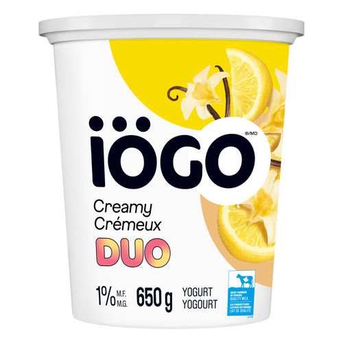 IOGO Duo Vanilla-Strawberry Yogurt