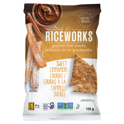 Buy Riceworks Gluten-Free Snacks Sweet Cinnamon Churro 155 g | Sobeys Inc.