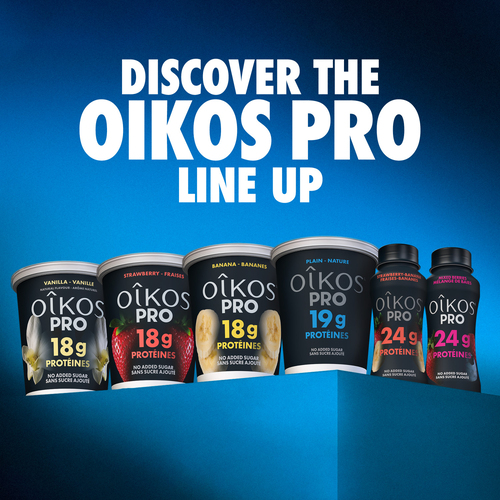 Buy Oikos Pro High Protein Drinkable Yogurt Strawberry Banana 300