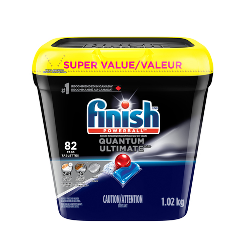 Finish Quantum Ultimate Dishwasher Detergent Tabs