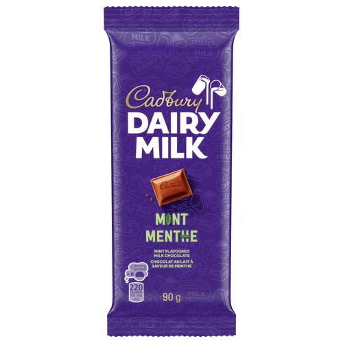 Cadbury Dairy Milk Mint Chocolate Bar 90 g