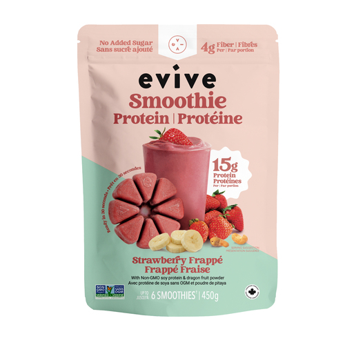 Evive Frozen Smoothie Cubes No Added Sugar Protein Cacao Frappé