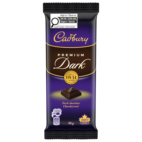 Cadbury Premium Dark Chocolate Bar