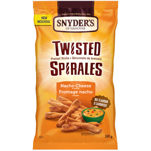 Snyder's Of Hanover Twisted Pretzel Sticks Nacho Cheese