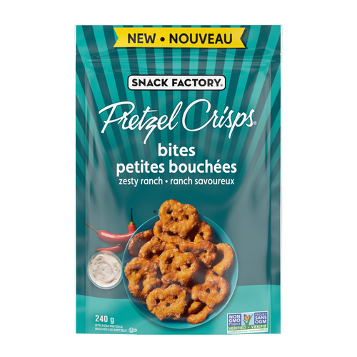 Snack Factory Zesty Ranch Pretzel Crisp Bites