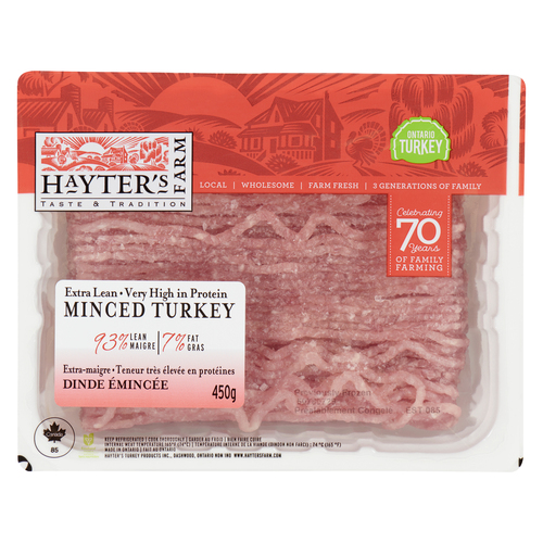 Hayter's Farm Minced 93/7 Turkey