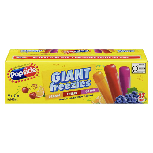 Popsicle Freeze Pops