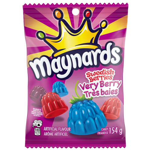 Maynards Candy Swedish Berries Very Berry 154 g