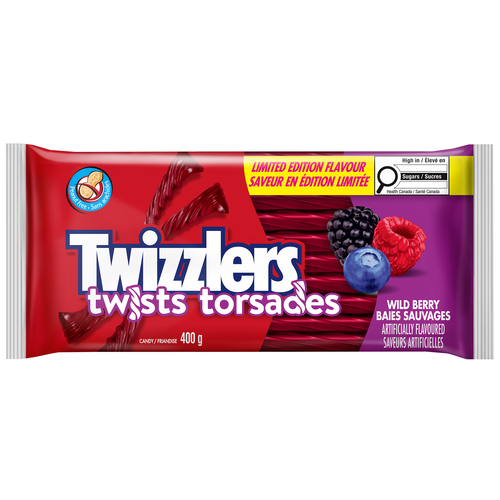 Twizzlers Candy Twists Wild Berry