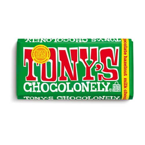 Originals × TONY’SCHOCOLONELY L 希少 Buy Tony's Chocolonely Milk Chocolate Bar Hazelnut 180 g | IGA