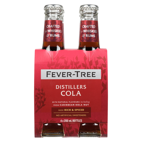 Buy Fever Tree Cola Drink Distillers 4 x 200 ml (bottles) | Sobeys Inc.