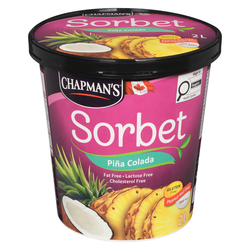 Chapman's Lactose-Free Sorbet Piña Colada