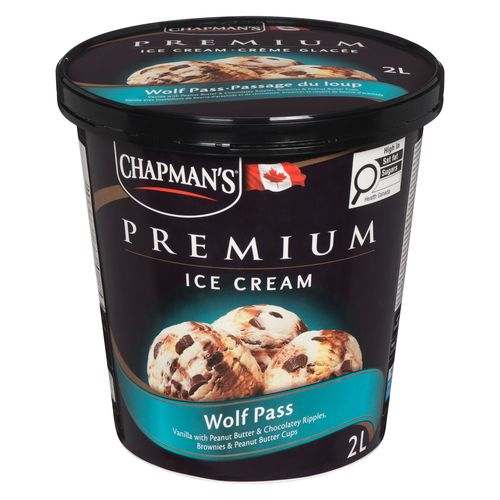 Buy Chapman's Premium Ice Cream Wolf Pass 2 L | Foodland