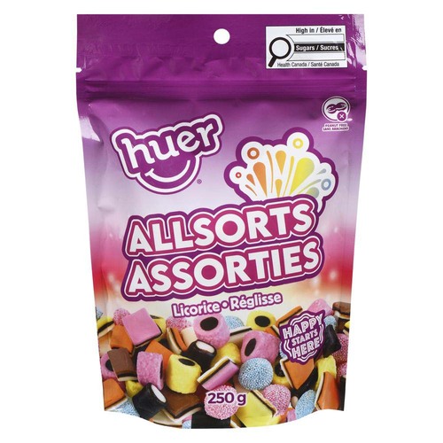 Huer Foods Licorice Allsorts Candy