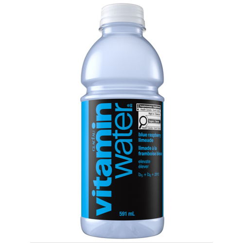 Glaceau Vitamin Water Elevate Blue Raspberry Limeade 591 ml (bottle)