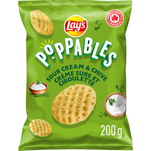 Buy Lay's Poppables Potato Snacks Sour Cream & Chive Flavoured