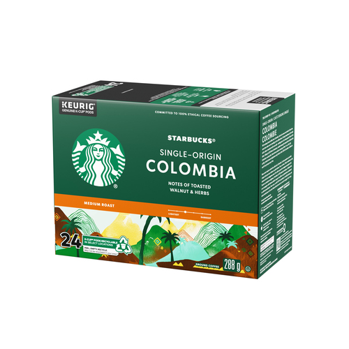 Buy Starbucks Coffee Keurig Coffee Pods Single Origin Colombia 288