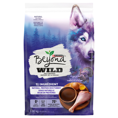 Purina Beyond Wild Turkey, Egg & Bone Broth Recipe Dry Dog Food