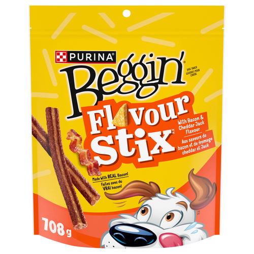 Beggin' Strips Dog Food Stix Bacon & Cheese
