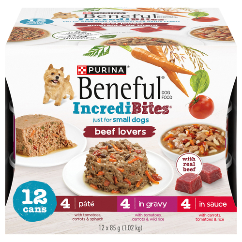 Purina Beneful Incredibites Dog Food Beef Combi Pack