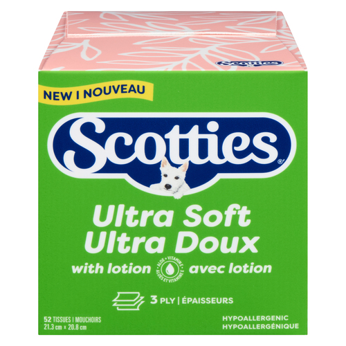 Scotties Facial Tissue Ultra Soft