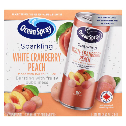 Ocean Spray Sparkling Juice Cranberry Pomegranate