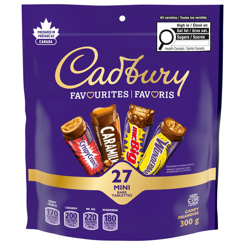 Cadbury Favourites Chocolate Bars