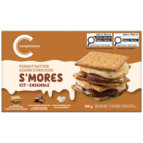 Compliments S'mores Kit Peanut Butter