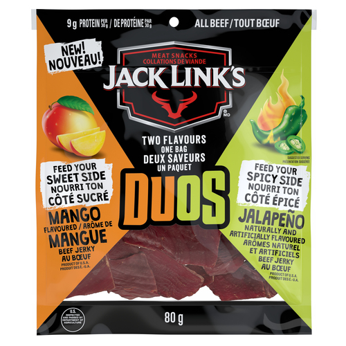 Jack Links Beef Jerky Duos All Beef