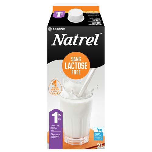 Buy Natrel Lactose-Free 1% Milk Partly Skimmed 2 L | Safeway Canada