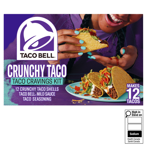 Buy Taco Bell Taco Cravings Kit Crunchy 260 g | FreshCo