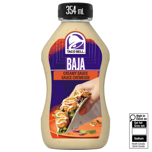 Taco Bell Baja Creamy Sauce 354 ml