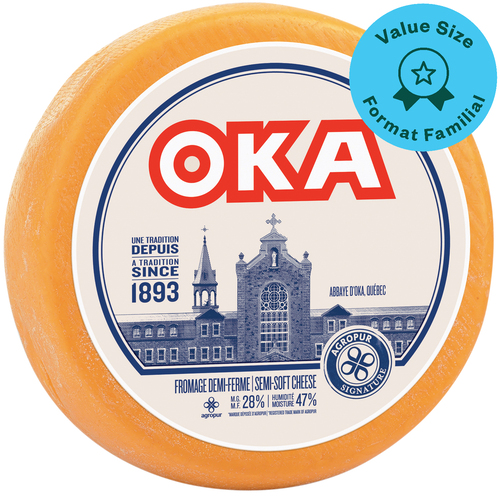 Oka Agropur Signature Semi-Soft Cheese Value Size