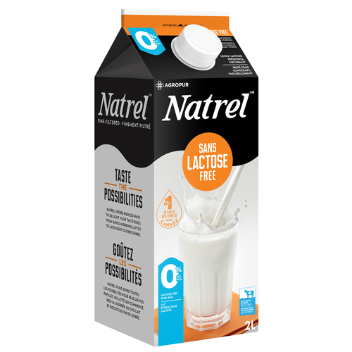 Buy Natrel Lactose-Free 0% Milk 2 L | FreshCo