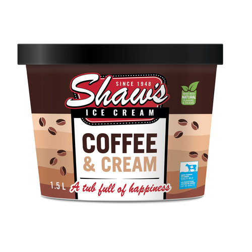 Shaw's Ice Cream Coffee & Cream
